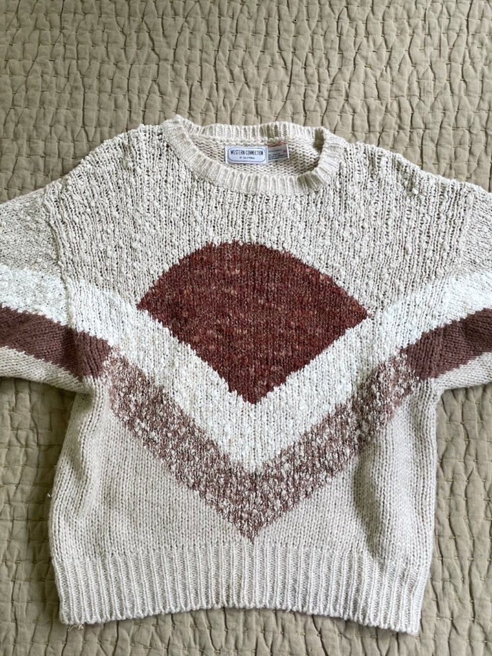 Vintage Western Wear Acrylic Sweater